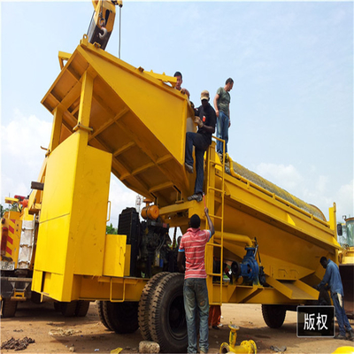 Mobile Gold Mining Machine Refinery Gold Washing Plant Gold Ore Crusher Jaw Crusher Machine