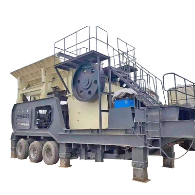 Mining Used Competitive Price Mobile Stone Crusher For Sand Gravel Granite Lime Pebbles River Rock