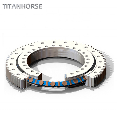 Four Point Contact Slewing Ring Bearings For Radar Antenna Antenna Radar