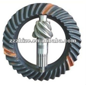 High quality 20/22CrMnTi drive and driven bevel gear used for EQ145